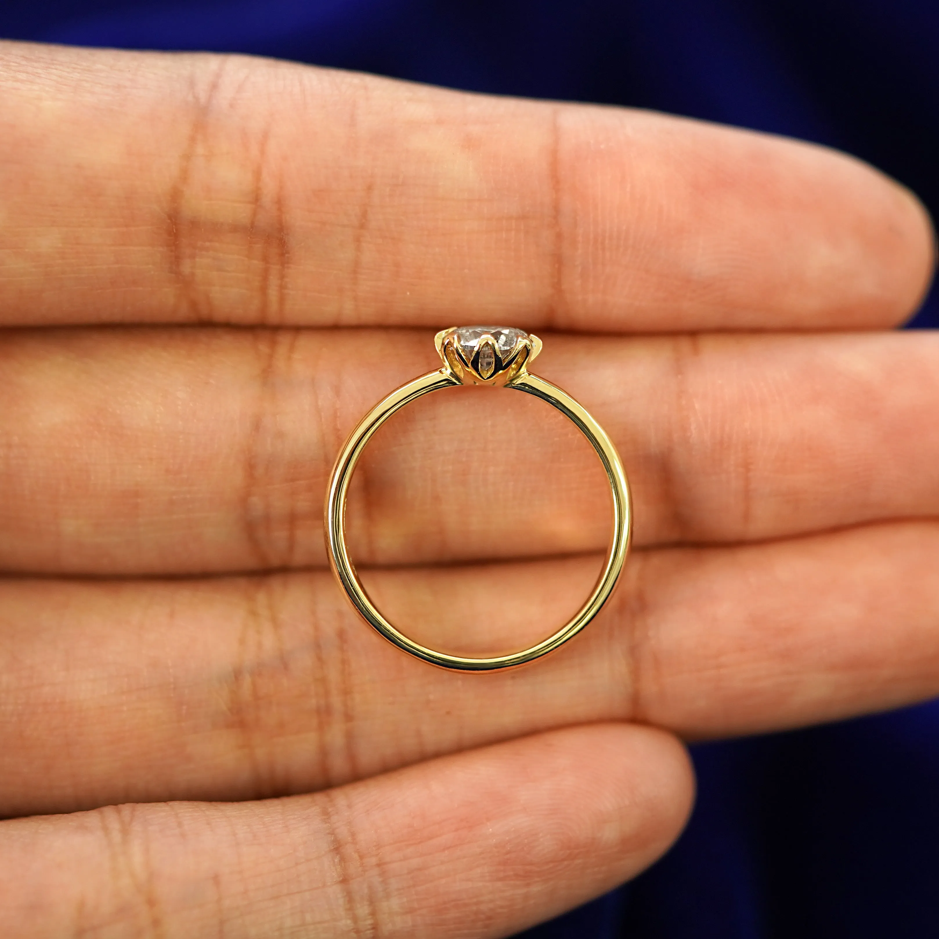 Diamond Petal Ring