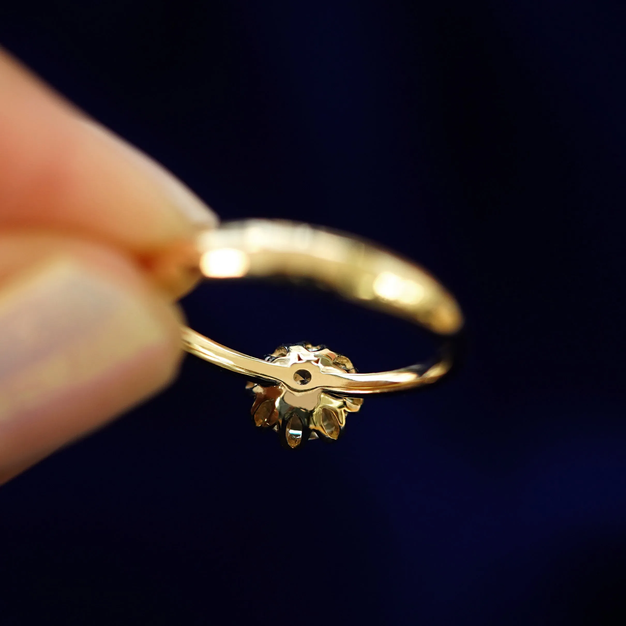 Diamond Petal Ring