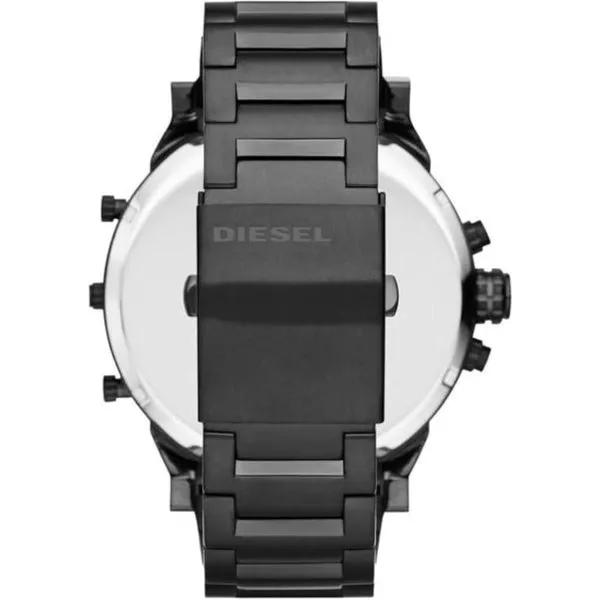 Diesel Black Stainless Steel Black Dial Quartz Watch for Gents - DZ7312