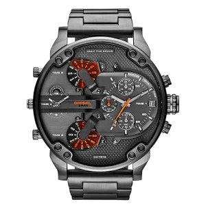 Diesel Grey Stainless Steel Grey Dial Quartz Watch for Gents - DZ7315