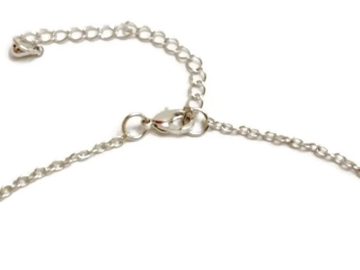 DIY Chains 18 Inch   2 Inch Extension - Silver Tone Necklace Blanks