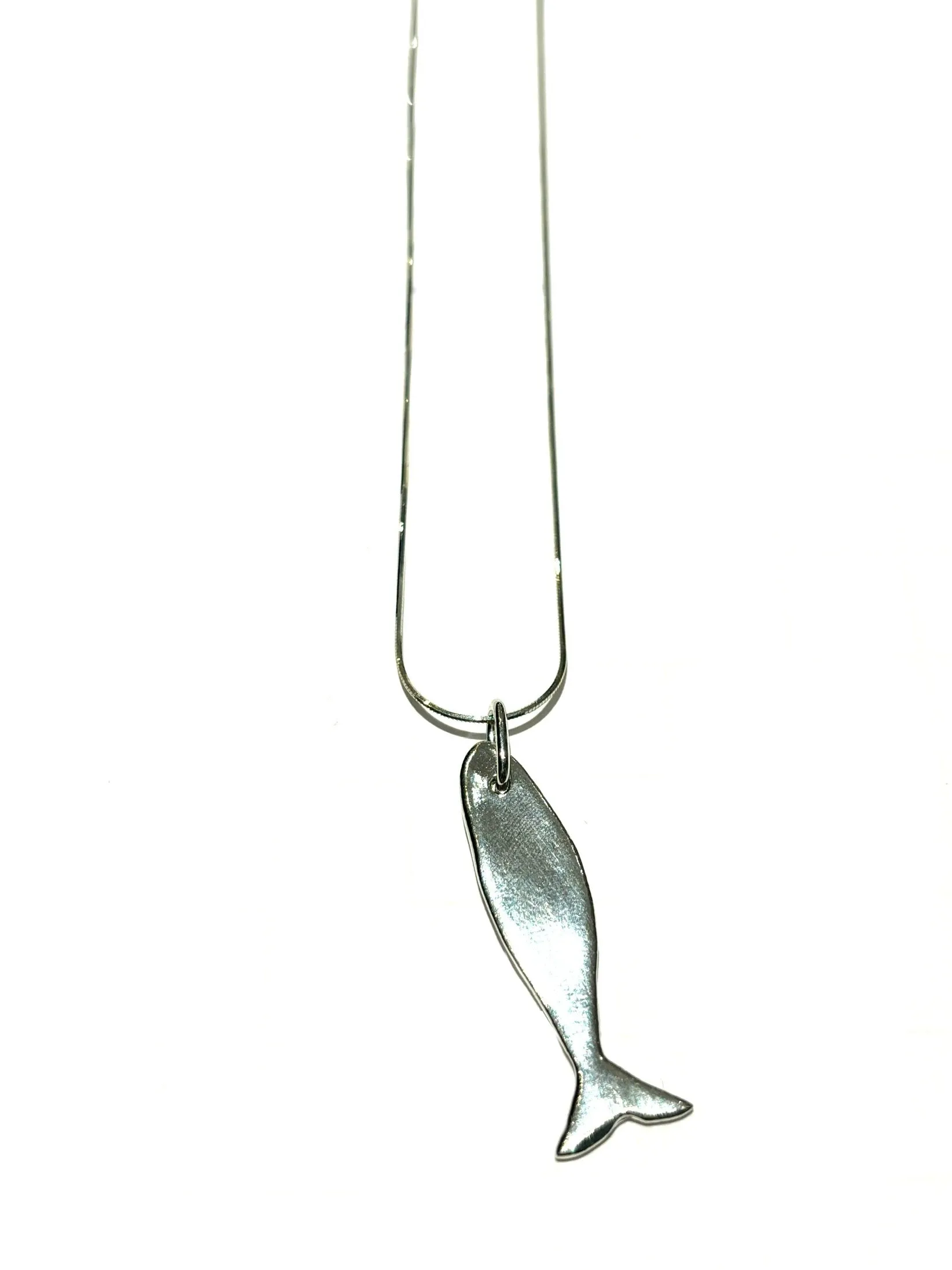 DOS PINCELES - Pez Necklace (Silver or Brass)