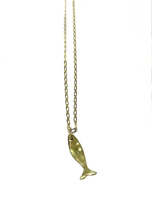 DOS PINCELES - Pez Necklace (Silver or Brass)