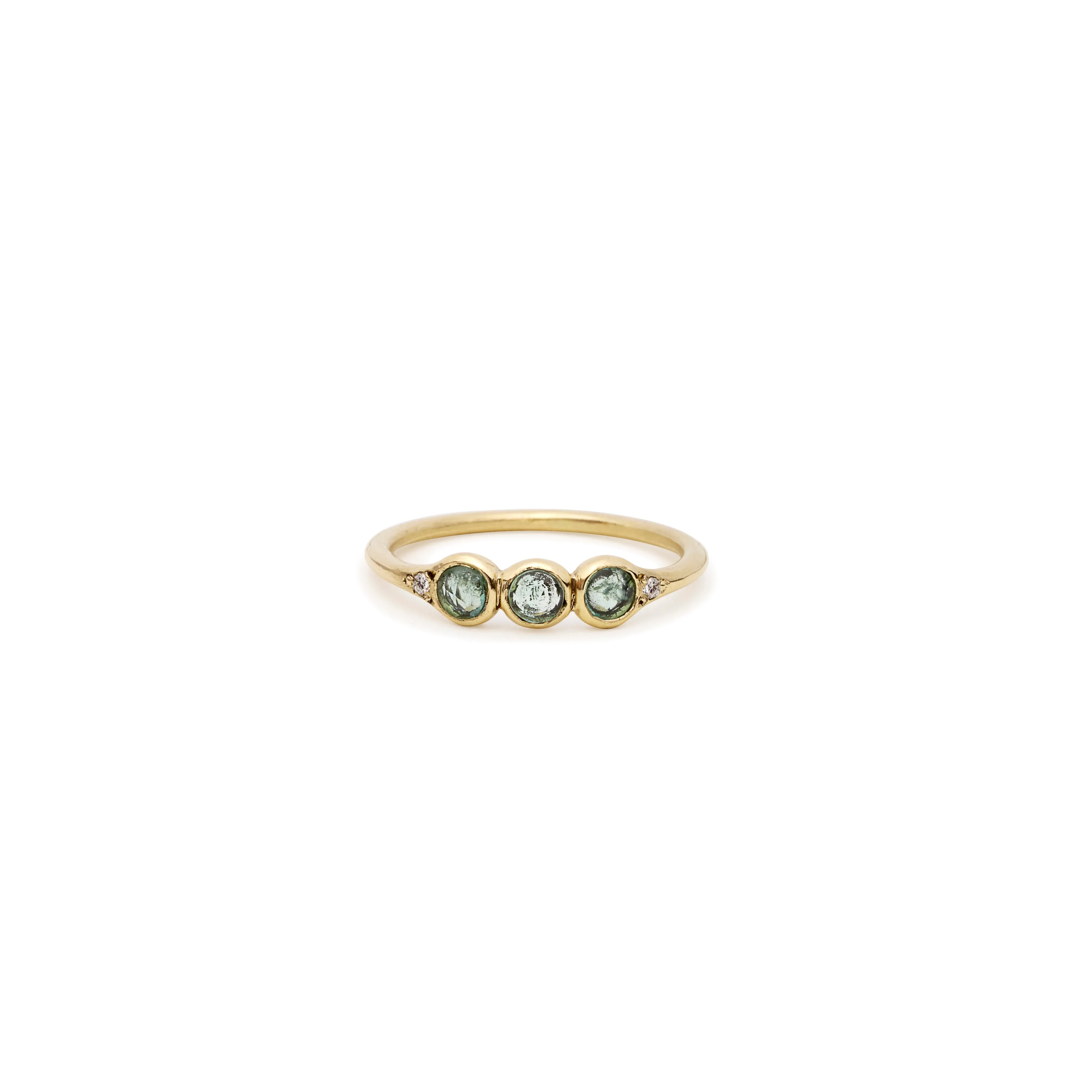 emerald three bezel band