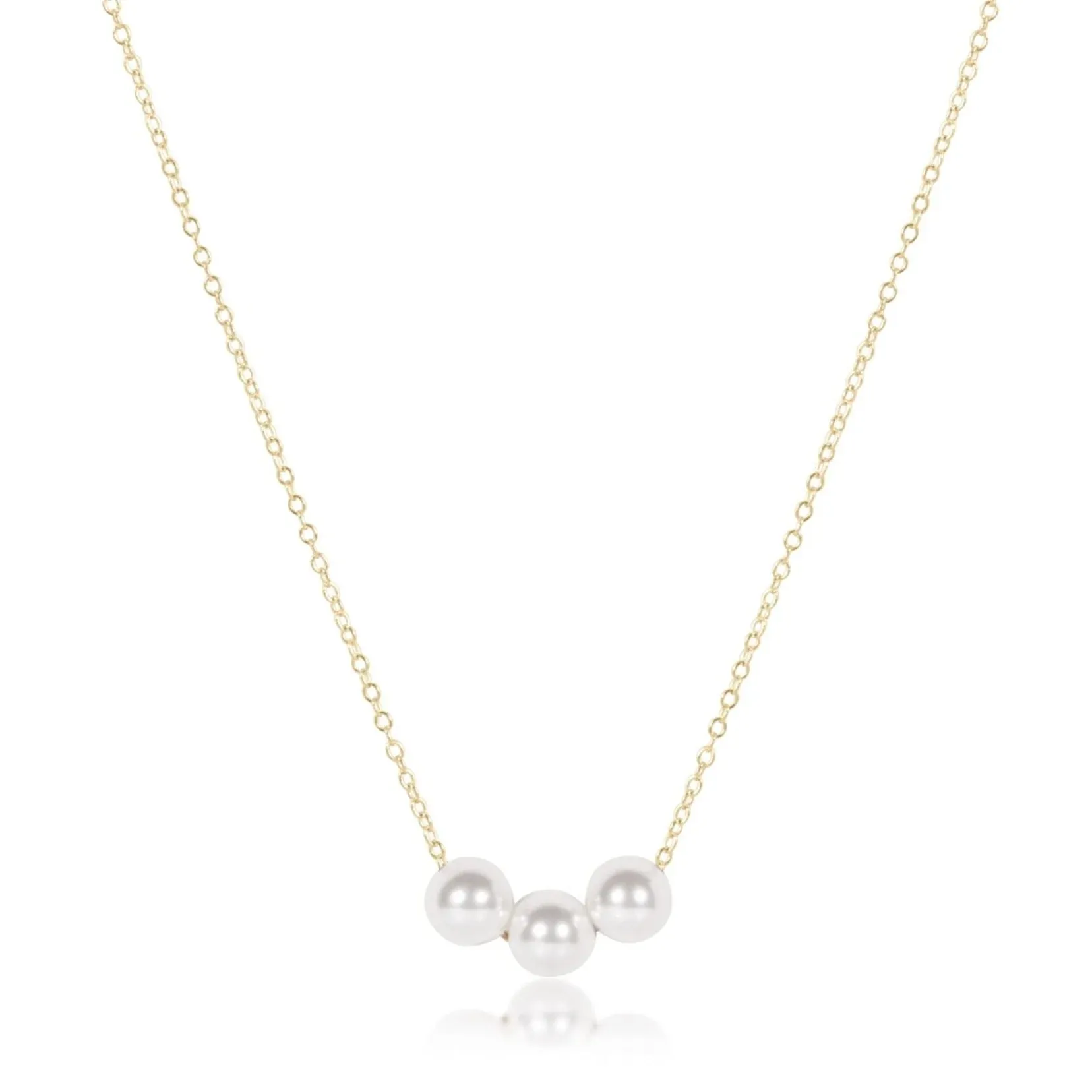 Enewton - 16in Necklace Gold - Joy Pearl