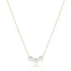 Enewton - 16in Necklace Gold - Joy Pearl