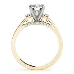 Engagement Rings 3 Stone Round - TN50506-E