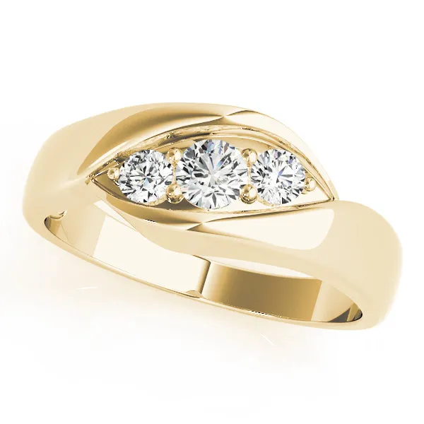 Engagement Rings 3 Stone Round - TN82741