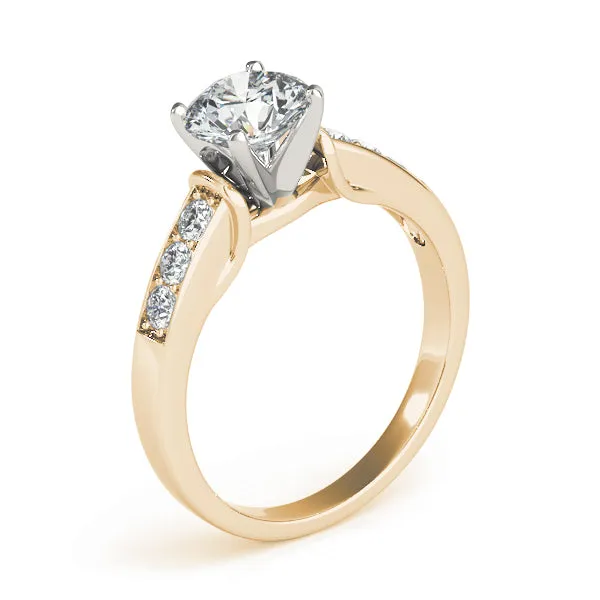Engagement Rings Single Row Channel Set - TN50397-E