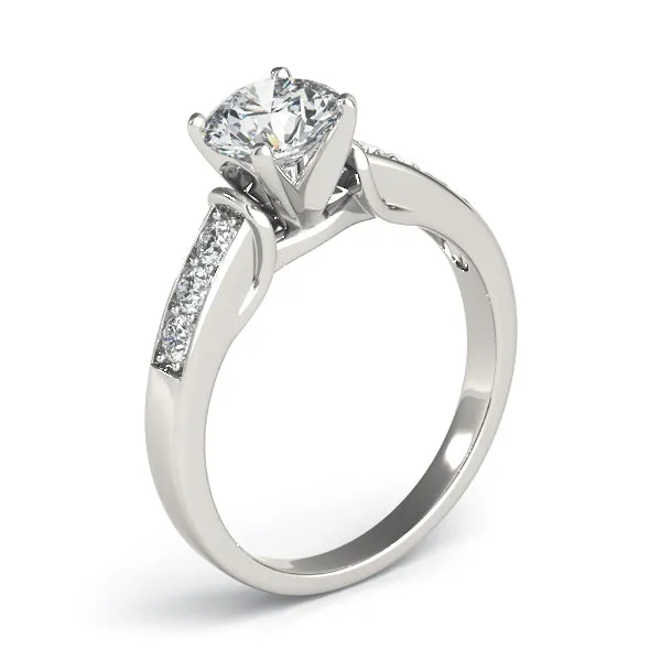 Engagement Rings Single Row Channel Set - TN50397-E