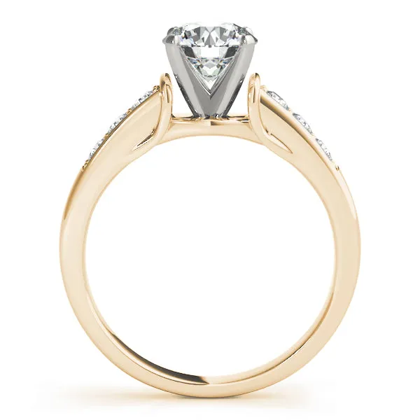 Engagement Rings Single Row Channel Set - TN50397-E