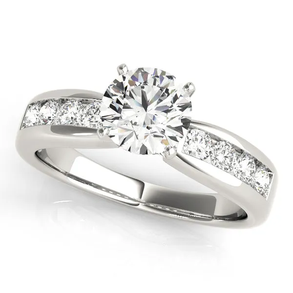 Engagement Rings Single Row Channel Set - TN82050