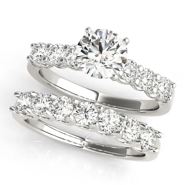 Engagement Rings Single Row Prong Set - TN84305