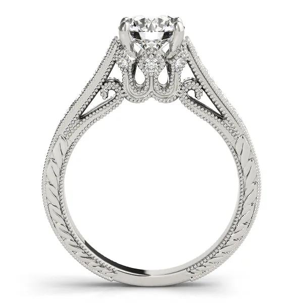 Engagement Rings Single Row Prong Set - TN84419