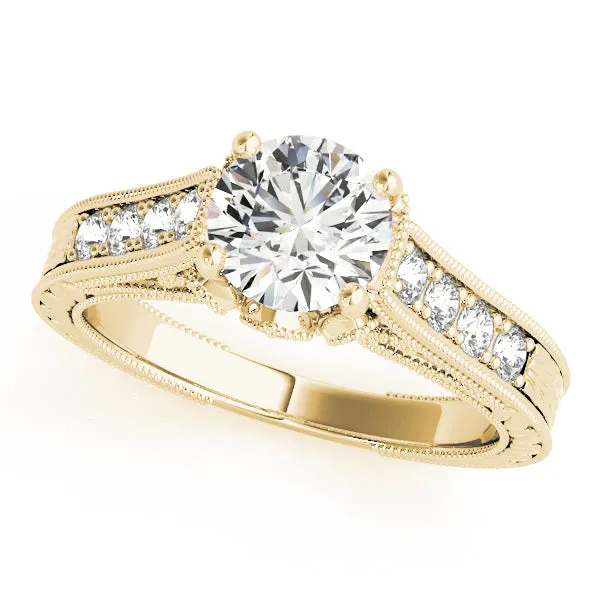 Engagement Rings Single Row Prong Set - TN84419