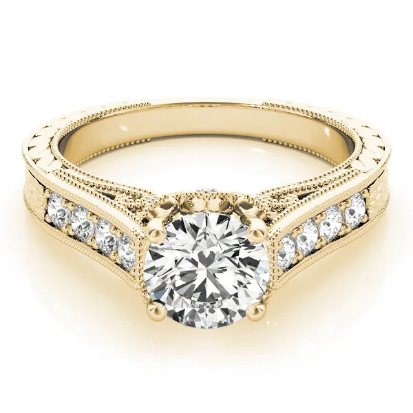 Engagement Rings Single Row Prong Set - TN84419