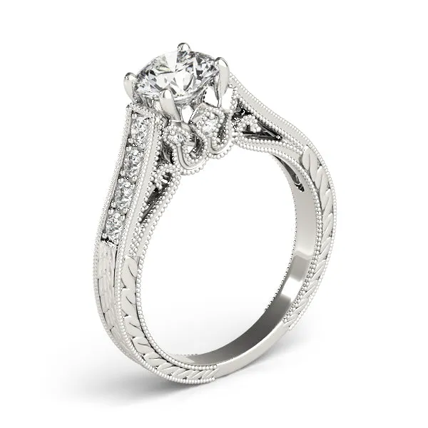 Engagement Rings Single Row Prong Set - TN84419