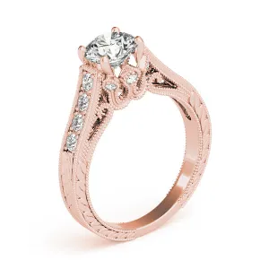 Engagement Rings Single Row Prong Set - TN84419