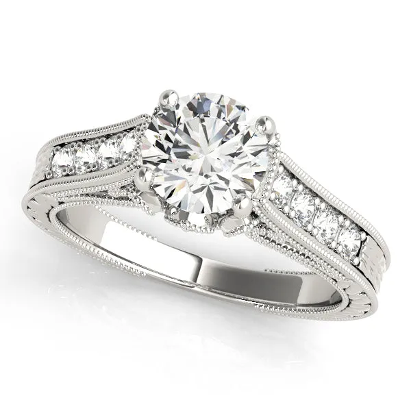 Engagement Rings Single Row Prong Set - TN84419