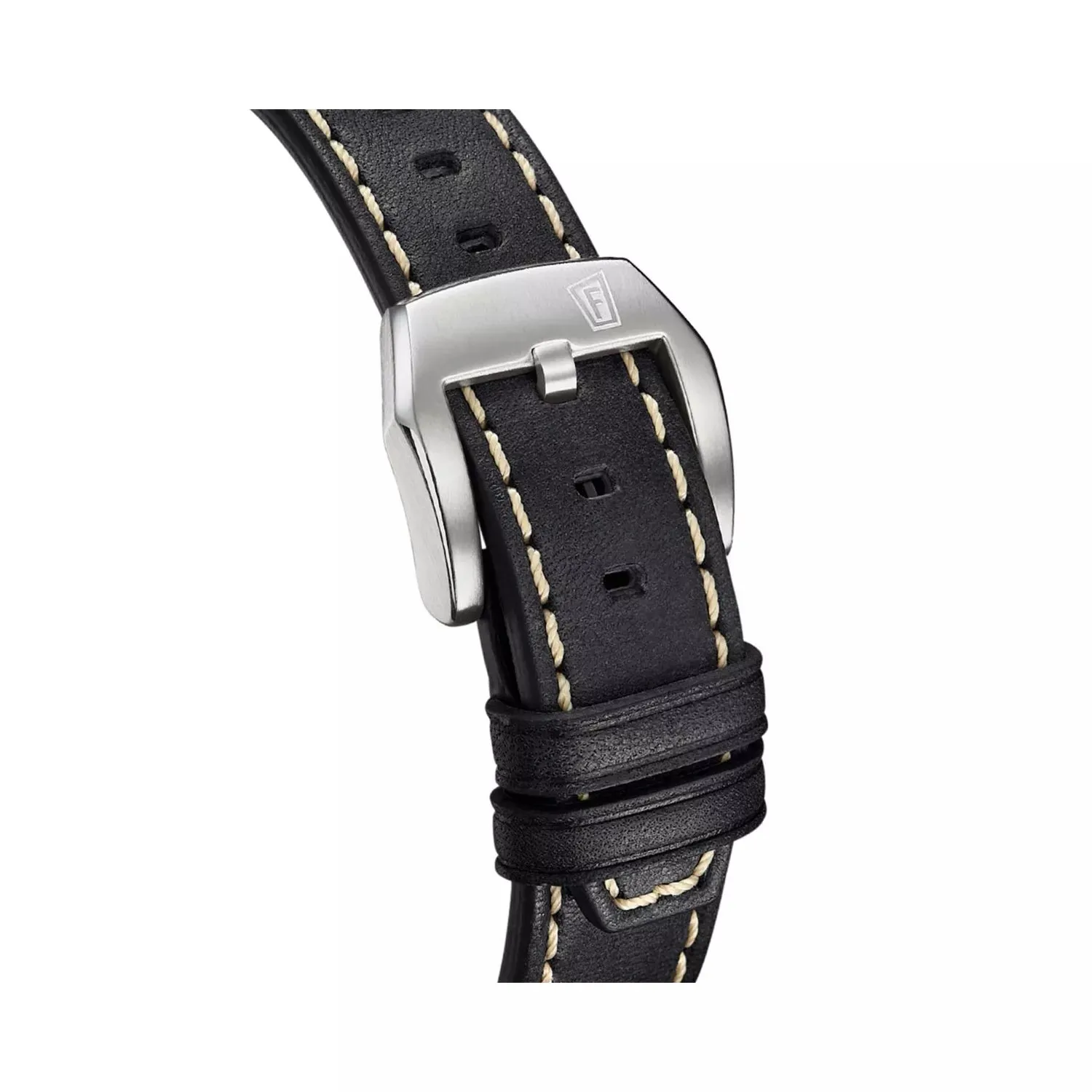 Festina F20151/4 Gents Automatic Black Dial Black Leather Strap Watch