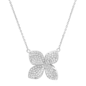 FIORE NECKLACE, SILVER