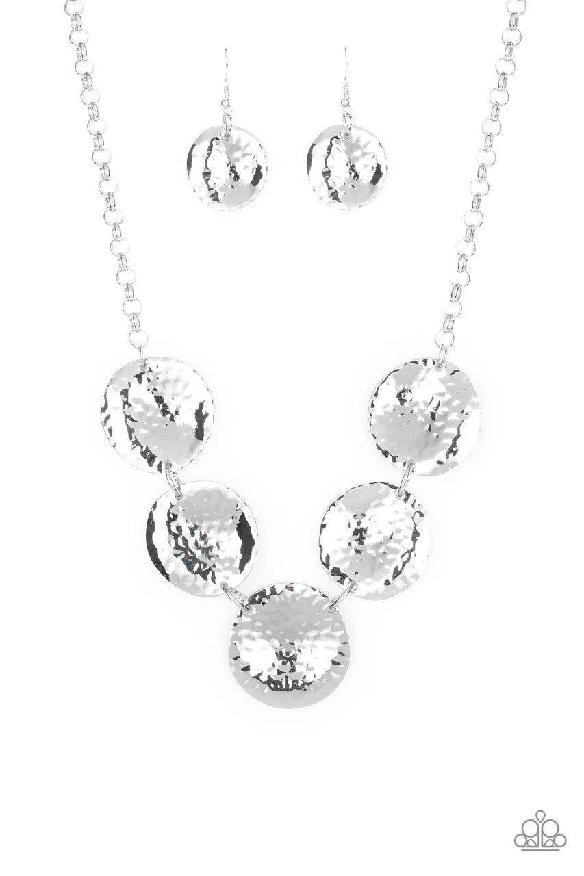First Impressions Silver Paparazzi Necklace