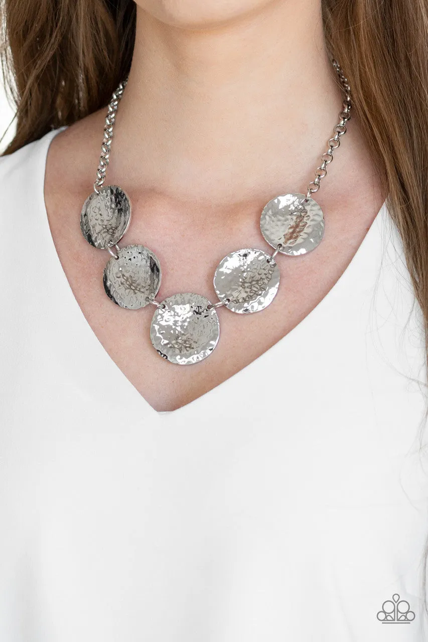 First Impressions Silver Paparazzi Necklace