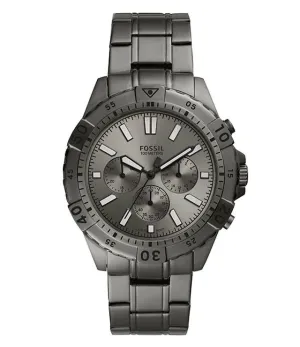 Fossil Garrett Chronograph Smoke Stainless-Steel Men's Watch FS5621