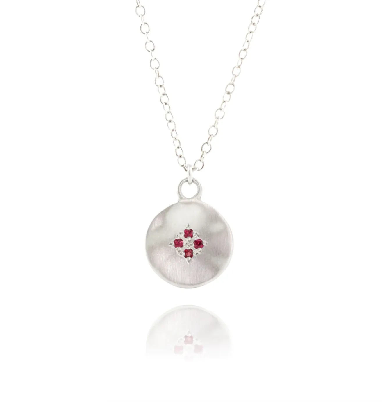 Four Star Wave Charm Necklace