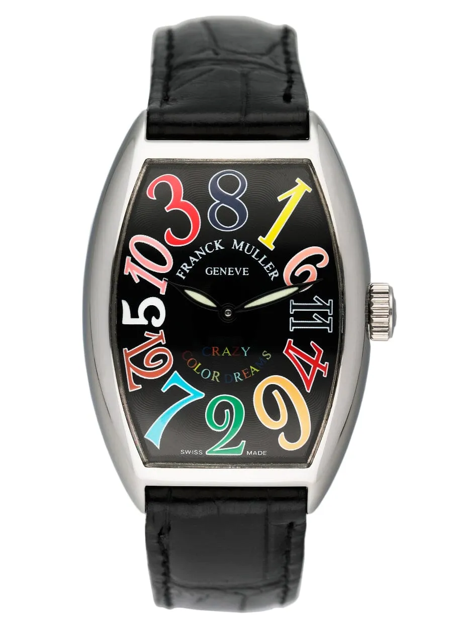 Franck Muller Crazy Hours Color Dream 5850 Watch Box Papers