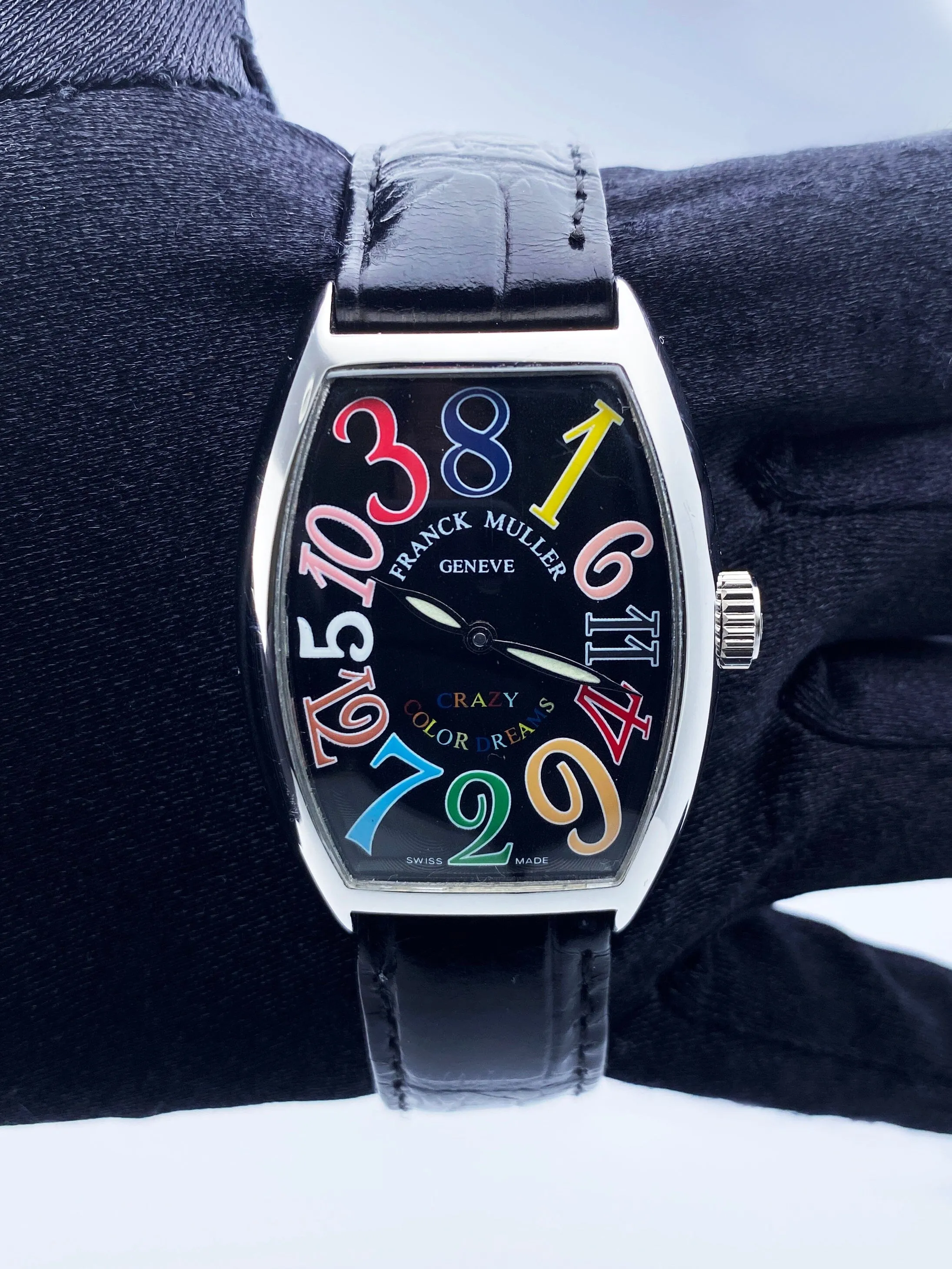 Franck Muller Crazy Hours Color Dream 5850 Watch Box Papers
