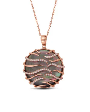 Frederic Sage Luna Collection Small Mother of Pearl Pendant