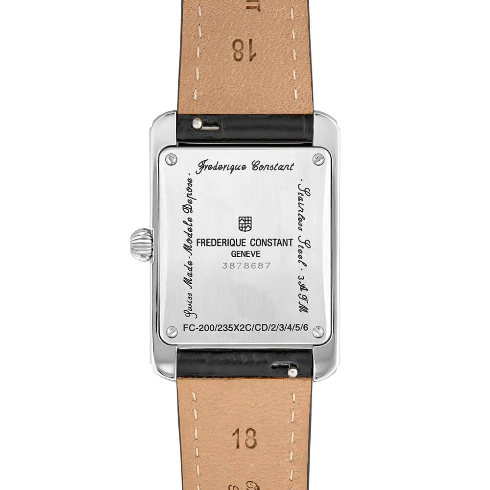Frederique Constant Classics Carree Small Seconds Women's Watch FC-235S2CD6