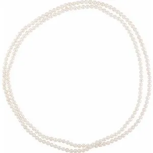 Freshwater 8-9 mm Cultured Pearl 72" Strand