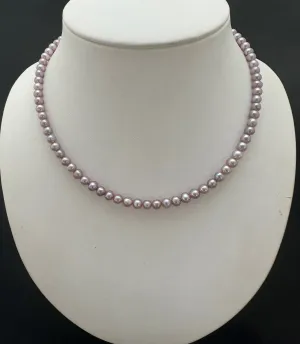 Freshwater Pink Pearl Necklace