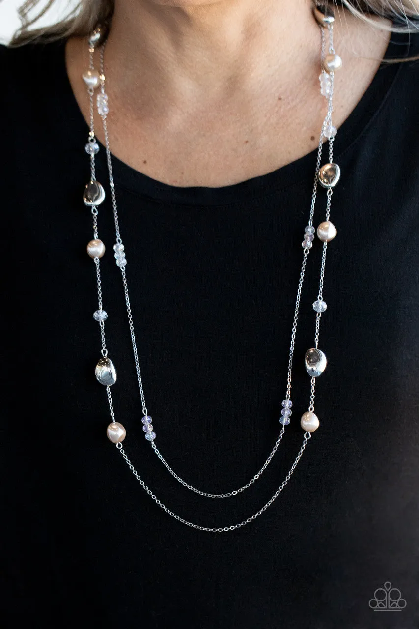 Gala Goals Brown Paparazzi Necklace