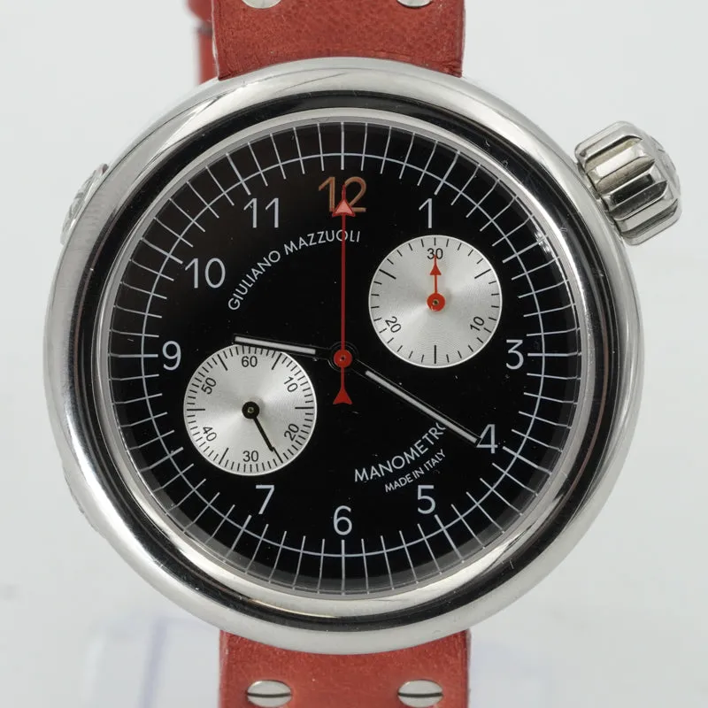 Giuliano Mazzouli Monometro Chronograph MC02N B&P 2018 45mm