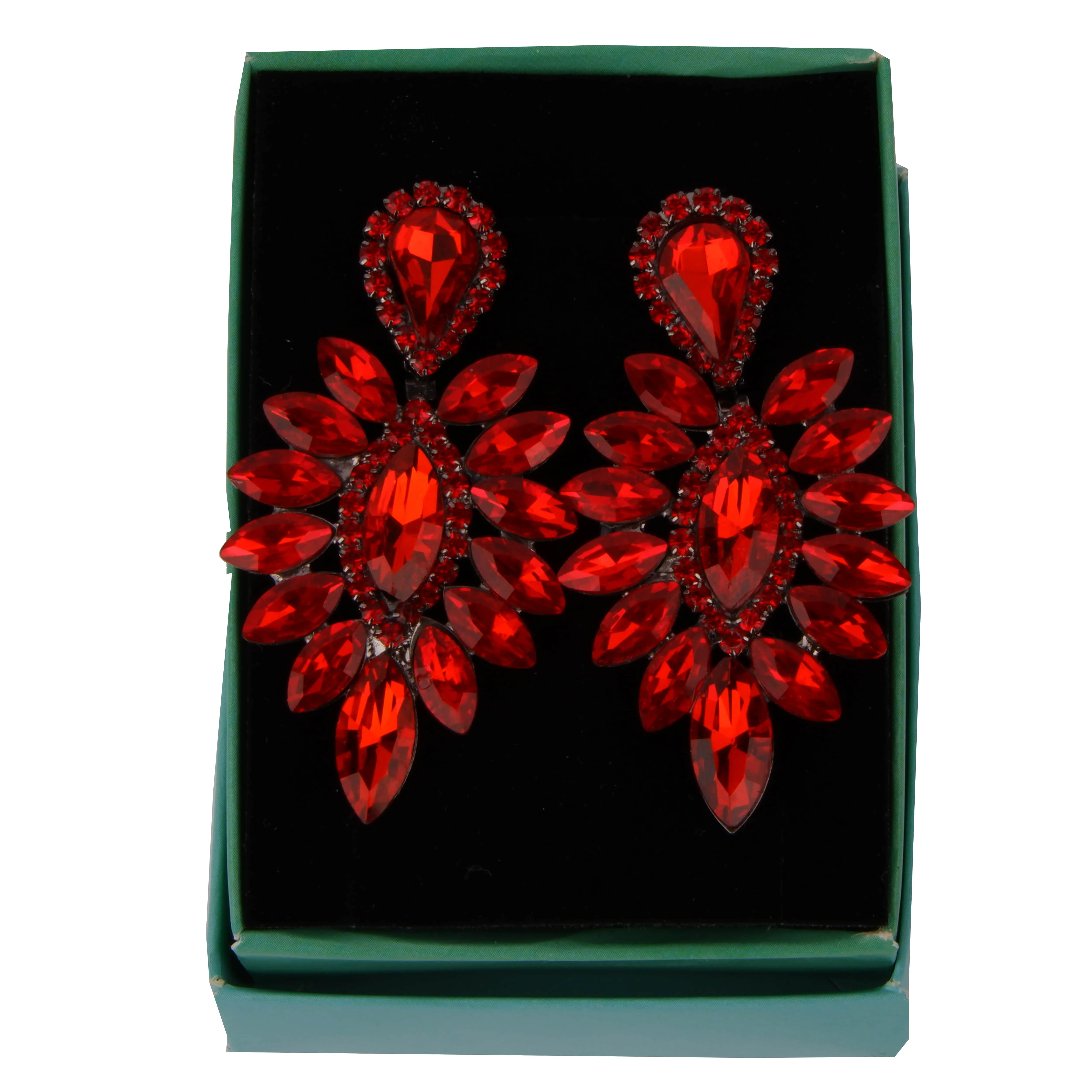 Glistening Drop Earrings for Weddings