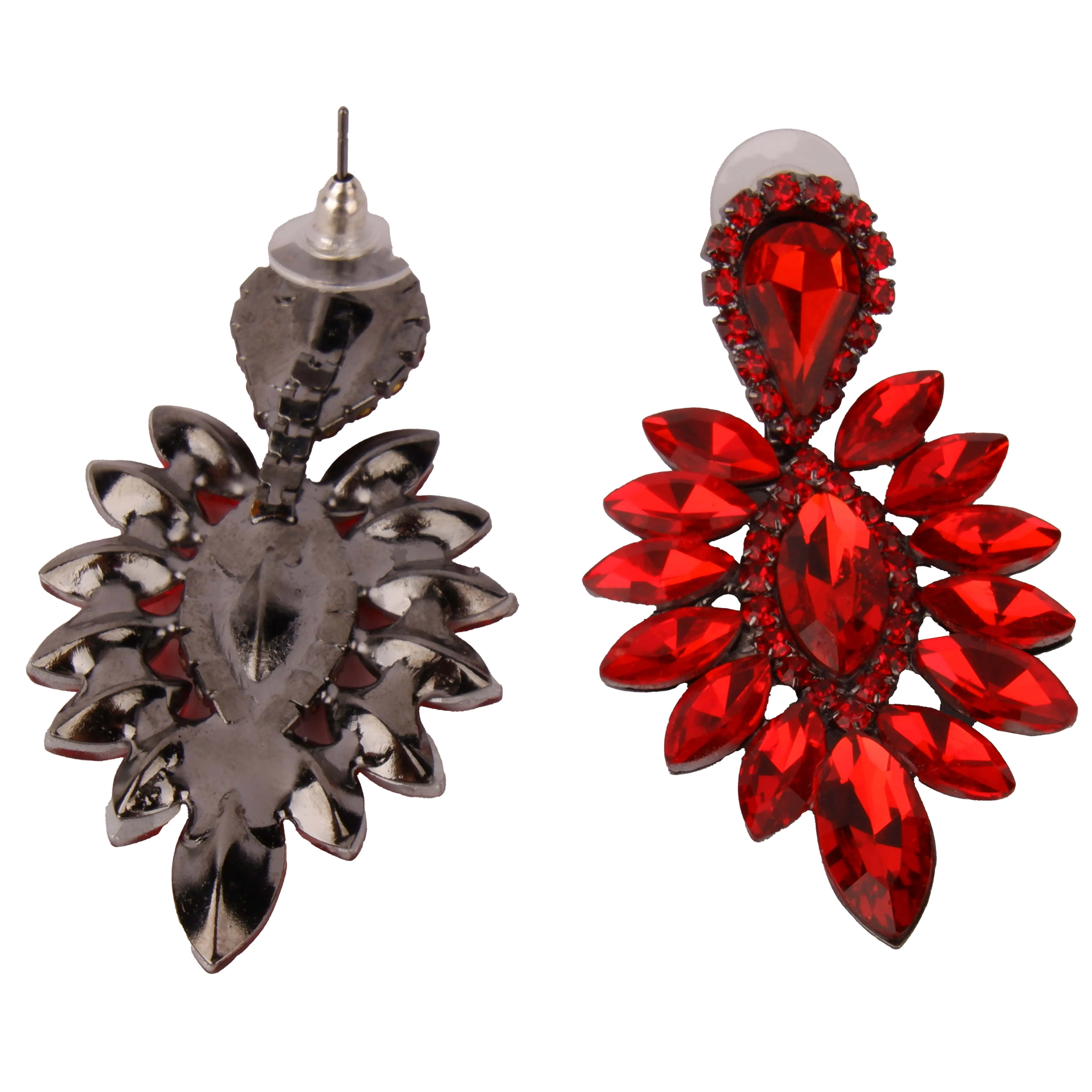 Glistening Drop Earrings for Weddings