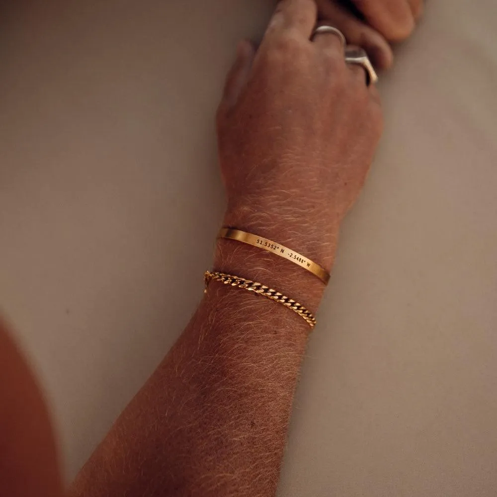 Gold Cuban Bracelet