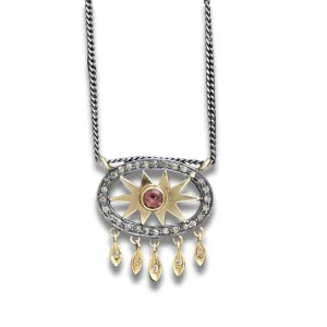 Gold Sun Chandelier