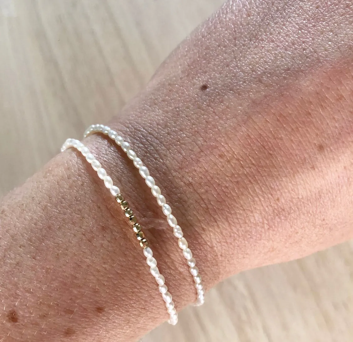 Golden Gem strand - pearl