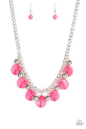 Gossip Glam Pink Paparazzi Necklace