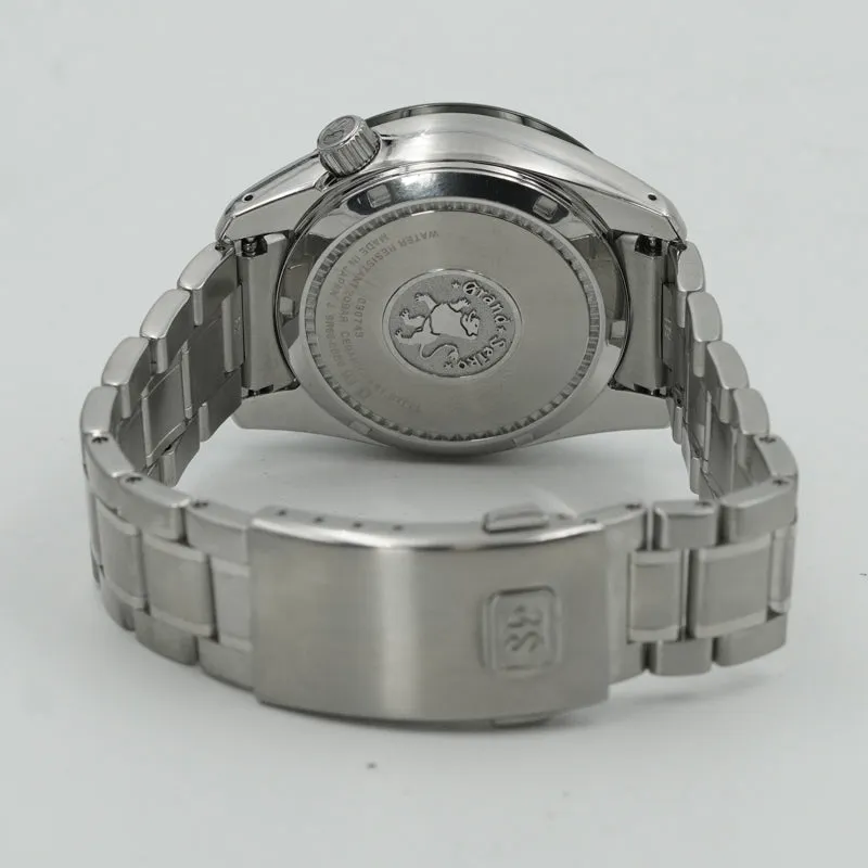 Grand Seiko SBGE257 Spring Drive GMT Green B&P '21