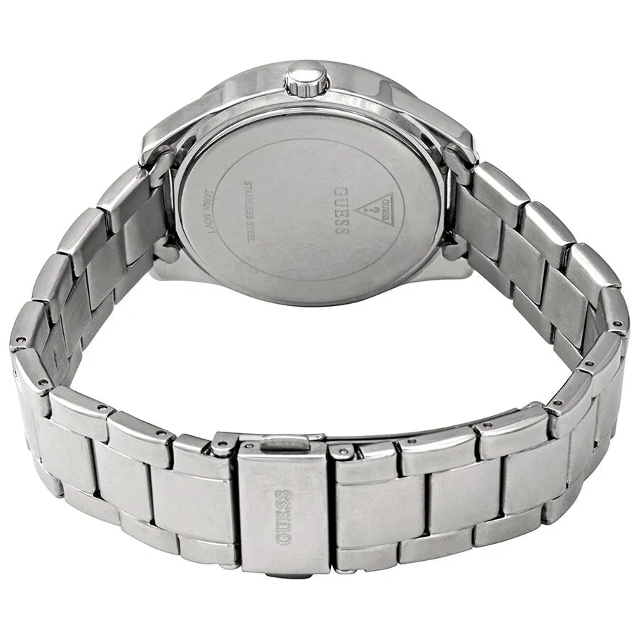 Guess Glitter Girl Silver Dial Stainless Steel Ladies Watch W0987L1