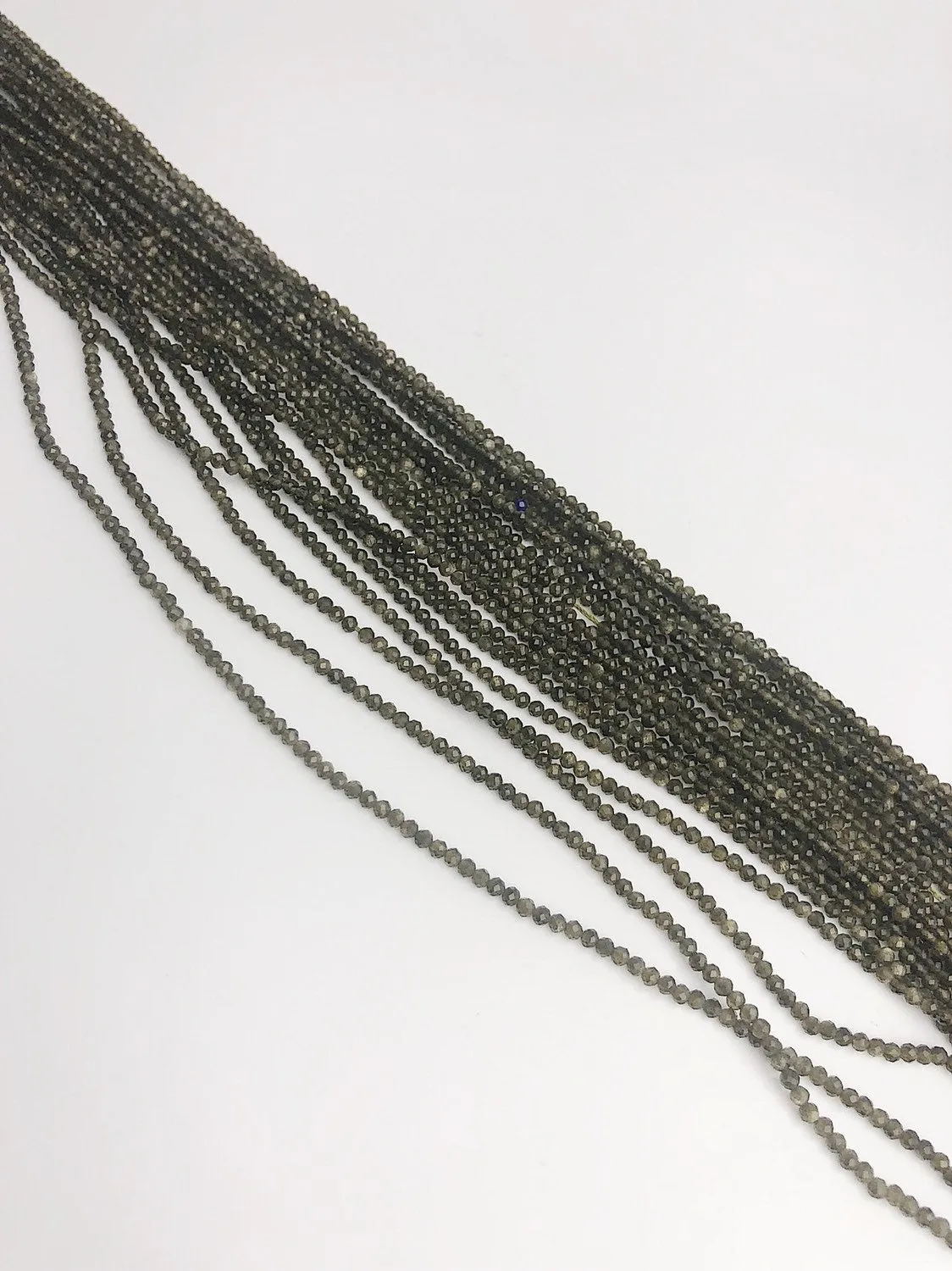 HALF OFF SALE - Cats Eye Gemstone Beads, Full Strand, Semi Precious Gemstone, 13"