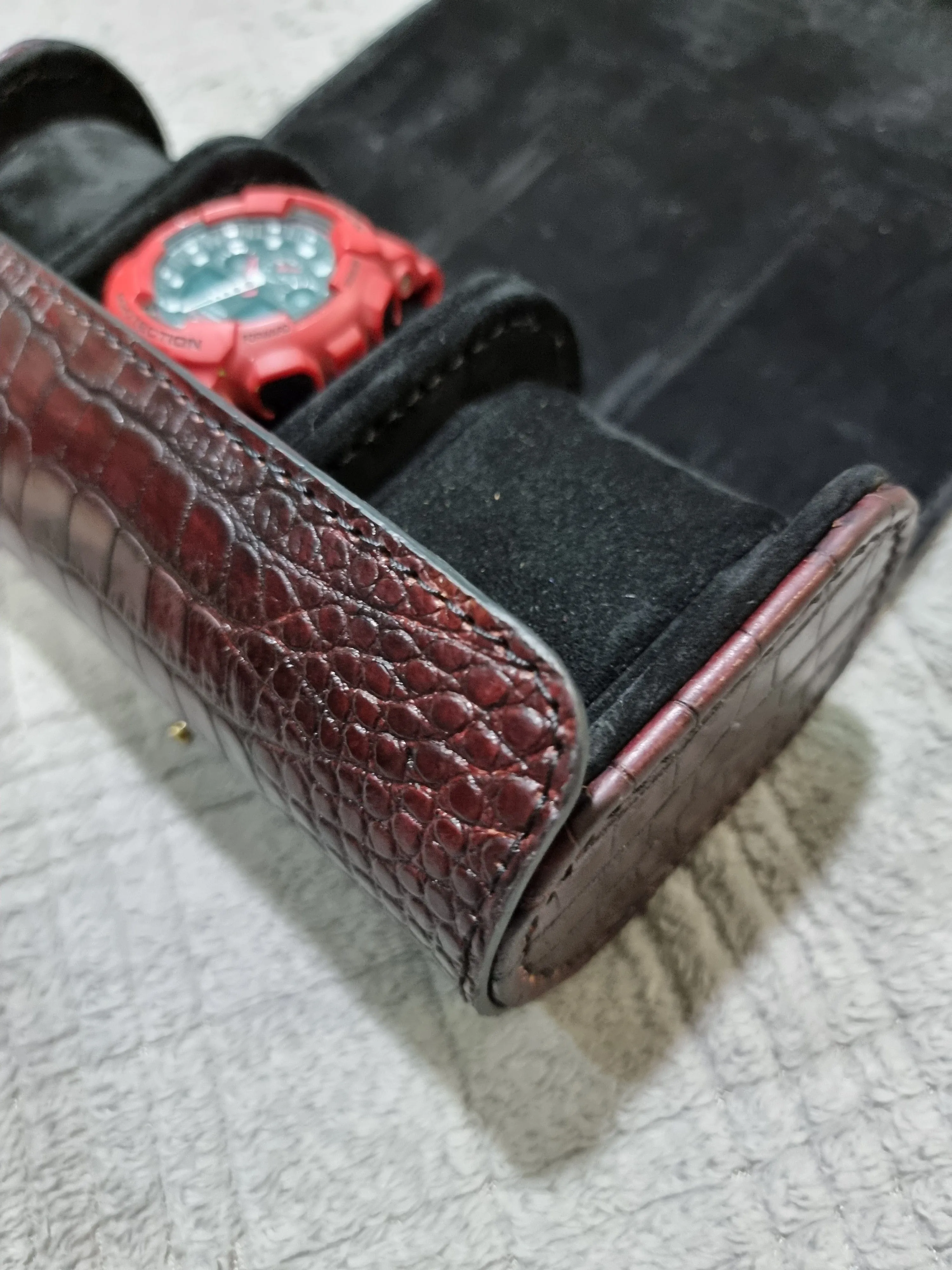Handmade Leather watch roll