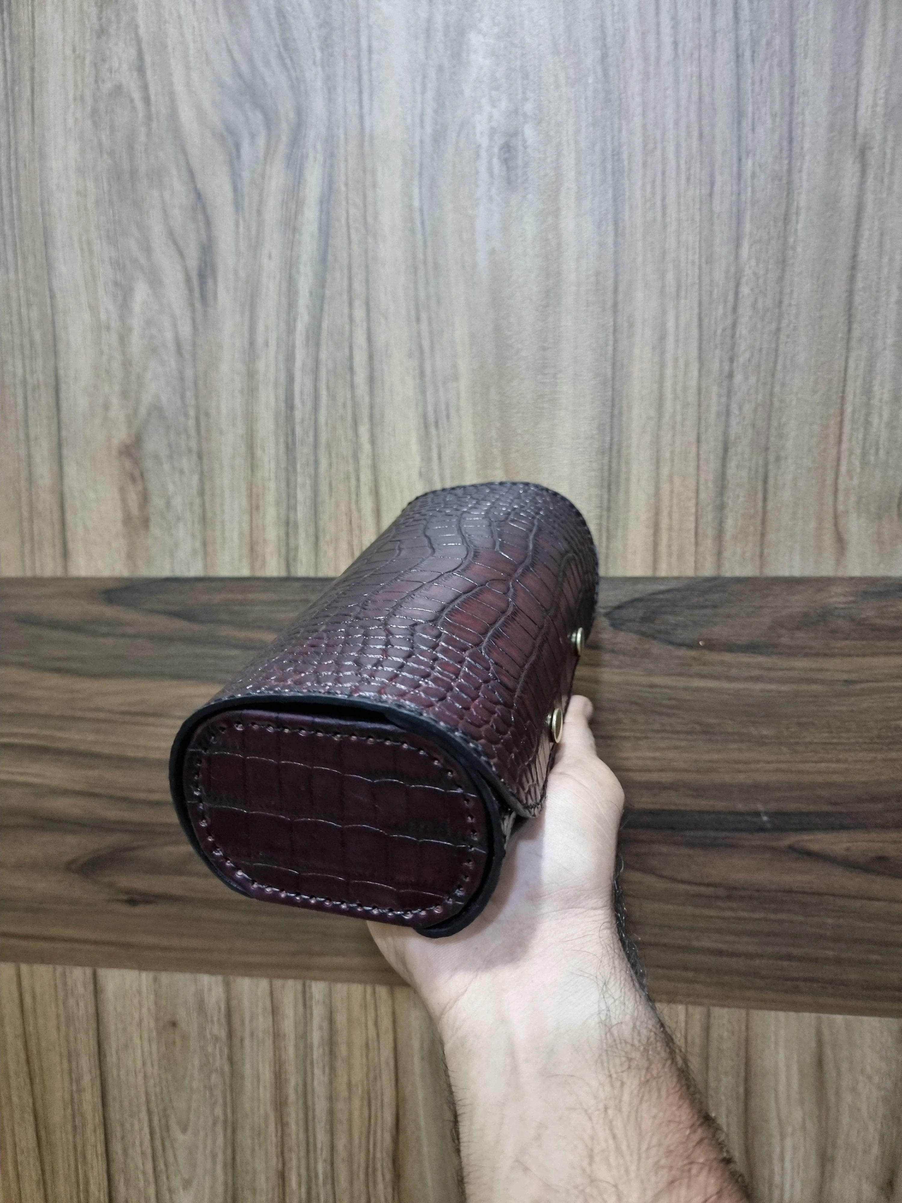 Handmade Leather watch roll