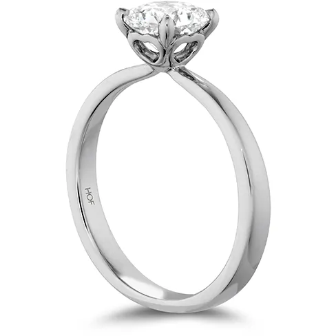Hearts On Fire Dream Signature Solitaire Diamond Engagement Ring