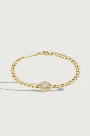 Hexagon Halo Bracelet